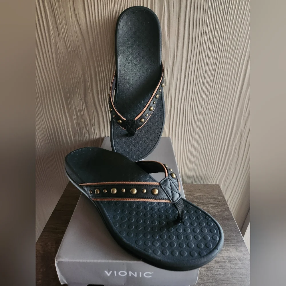 Vionic Vanessa Thong Sandals 9M - Picture 11 of 11